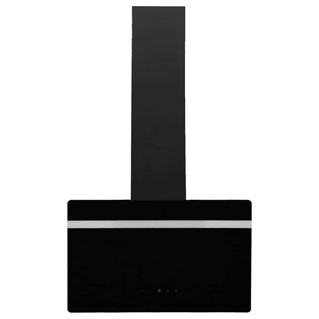 vidaXL Dunstabzugshaube 60 cm Stahl und Hartglas Schwarz - Image 3