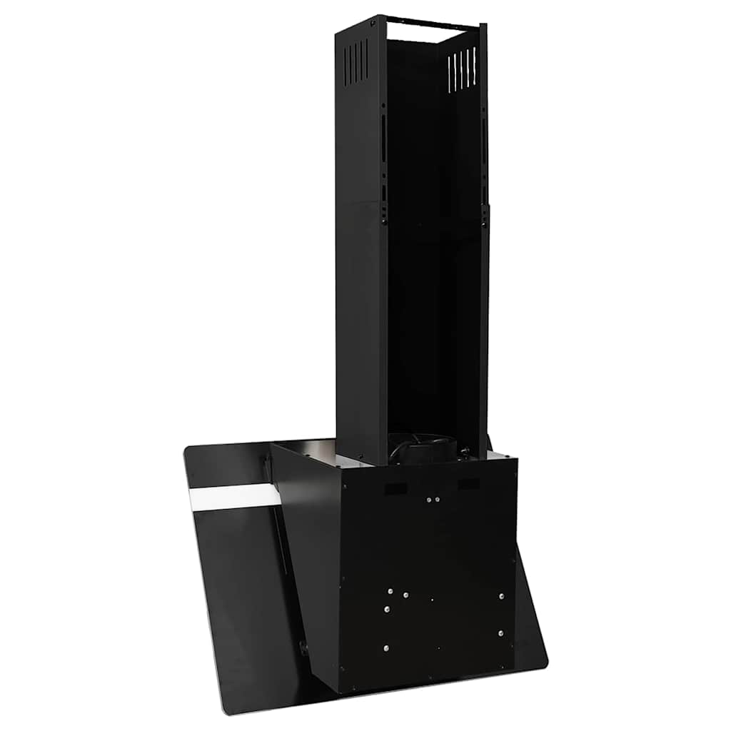 vidaXL Dunstabzugshaube 60 cm Stahl und Hartglas Schwarz - Image 5