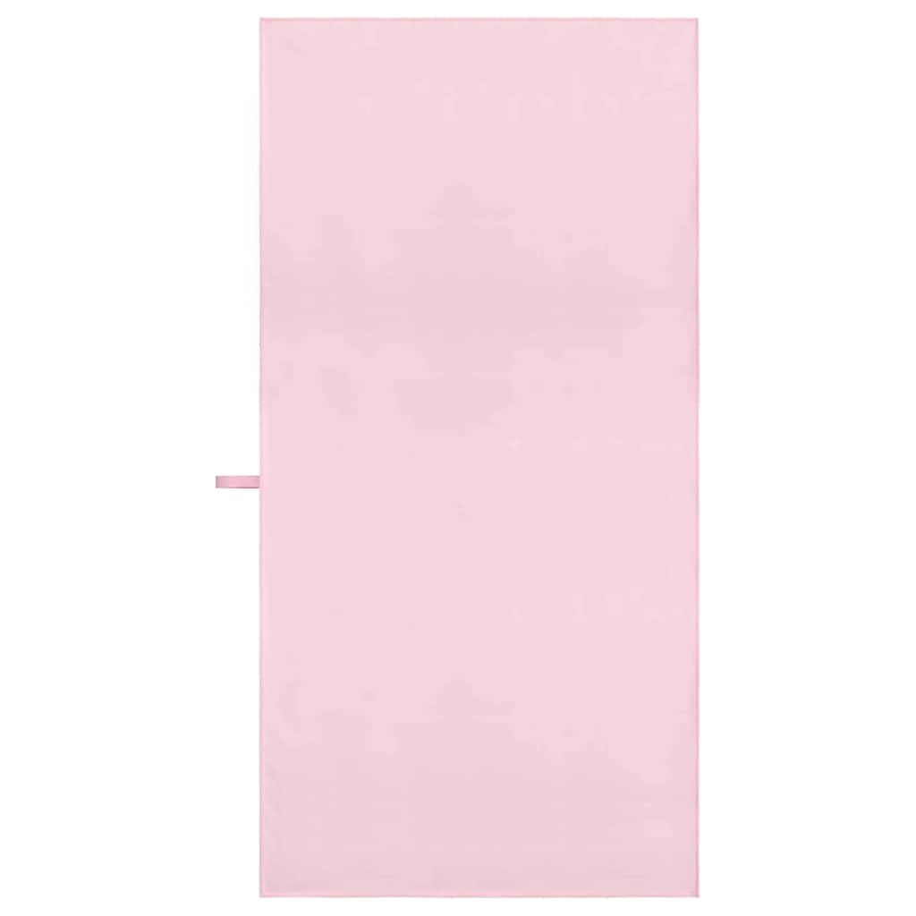 vidaXL Sporthandtücher 2 pcs Rosa 140 x 70 cm Polyester und Polyamid - Image 4