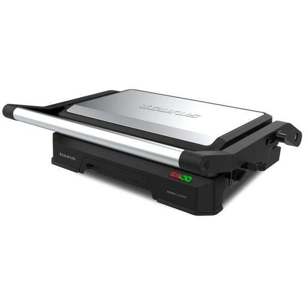 Piastra Grill Elettrica Taurus Acciaio 1000 W