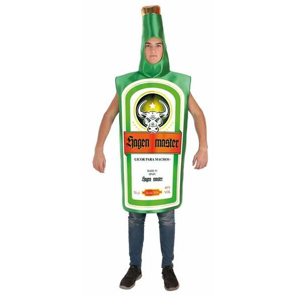 Costume per Adulti Hagen Master Bottiglia L