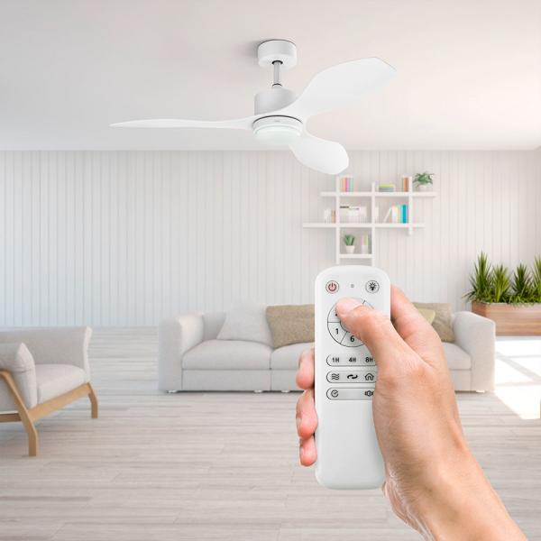 Ventilatore da Soffitto UFESA BUTAN Bianco 30 W Ø132 cm - Image 3