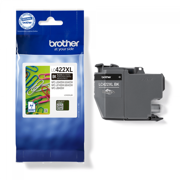 Cartuccia ad Inchiostro Originale Brother LC-422XLBK Nero - Image 3