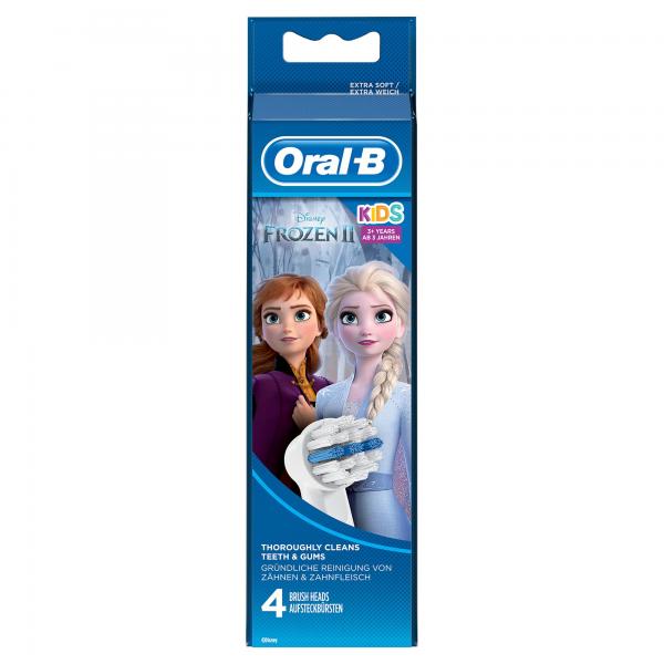Testina di Ricambio Oral-B EB 10-4FFS  4UD Viola Multicolore
