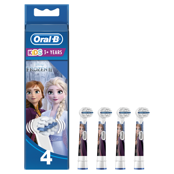 Testina di Ricambio Oral-B EB 10-4FFS 4UD Viola Multicolore - Image 3