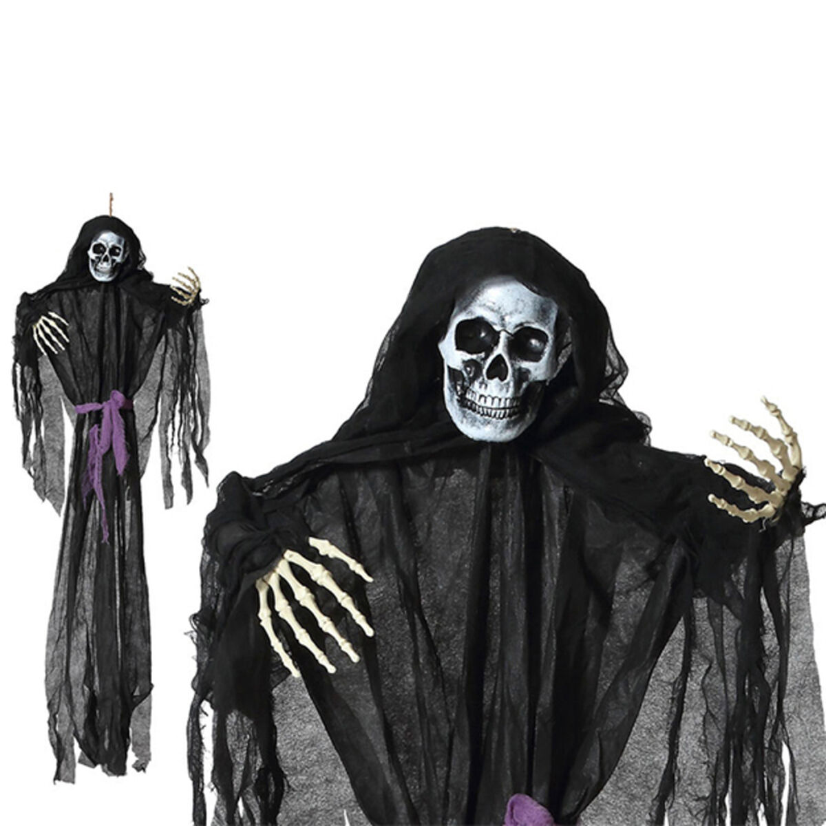 Festone a forma di Scheletro Halloween 66737 160 cm Multicolore