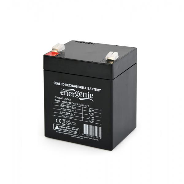 Batteria per Gruppo di Continuità UPS GEMBIRD 12V, 5Ah 5 Ah 12 V 5 V