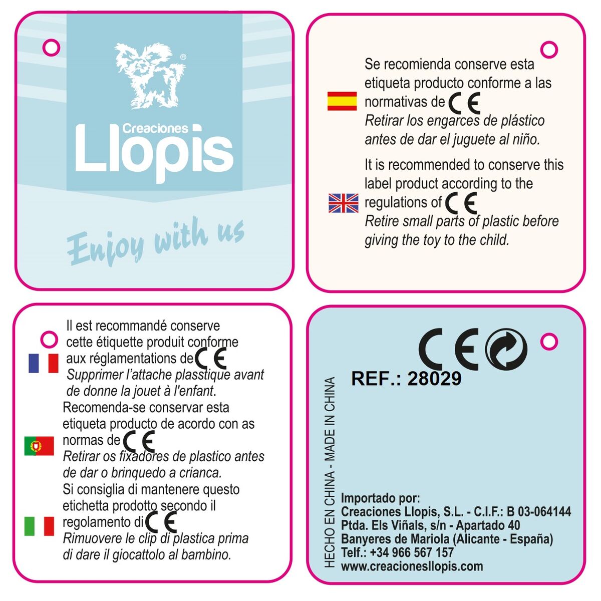 Divano Letto Vichy Acquamarina Per bambini - Image 3