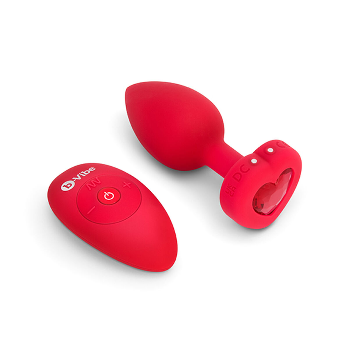 Vibratore B-Vibe Heart Rosso