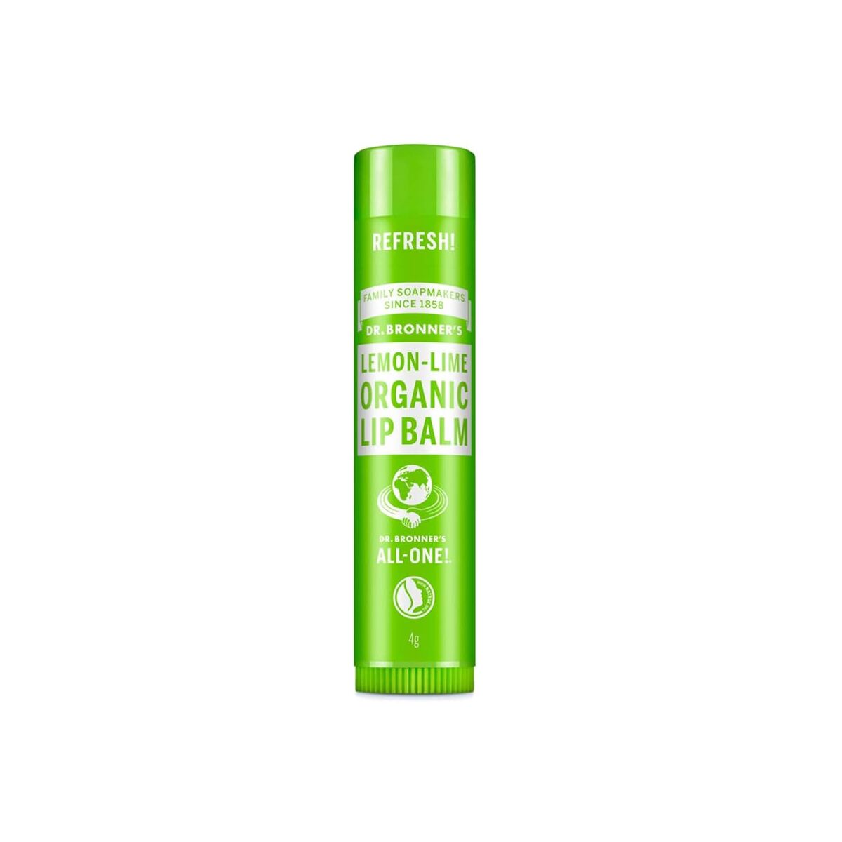 Balsamo Labbra Dr Bronner's Lemon Lime 4 g Trasparente