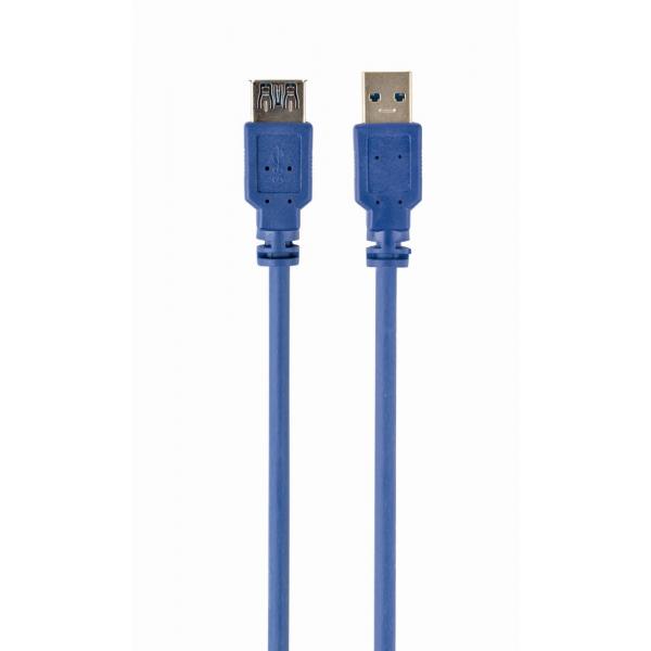 Cavo Prolunga USB GEMBIRD CCP-USB3-AMAF-10 3 m Azzurro