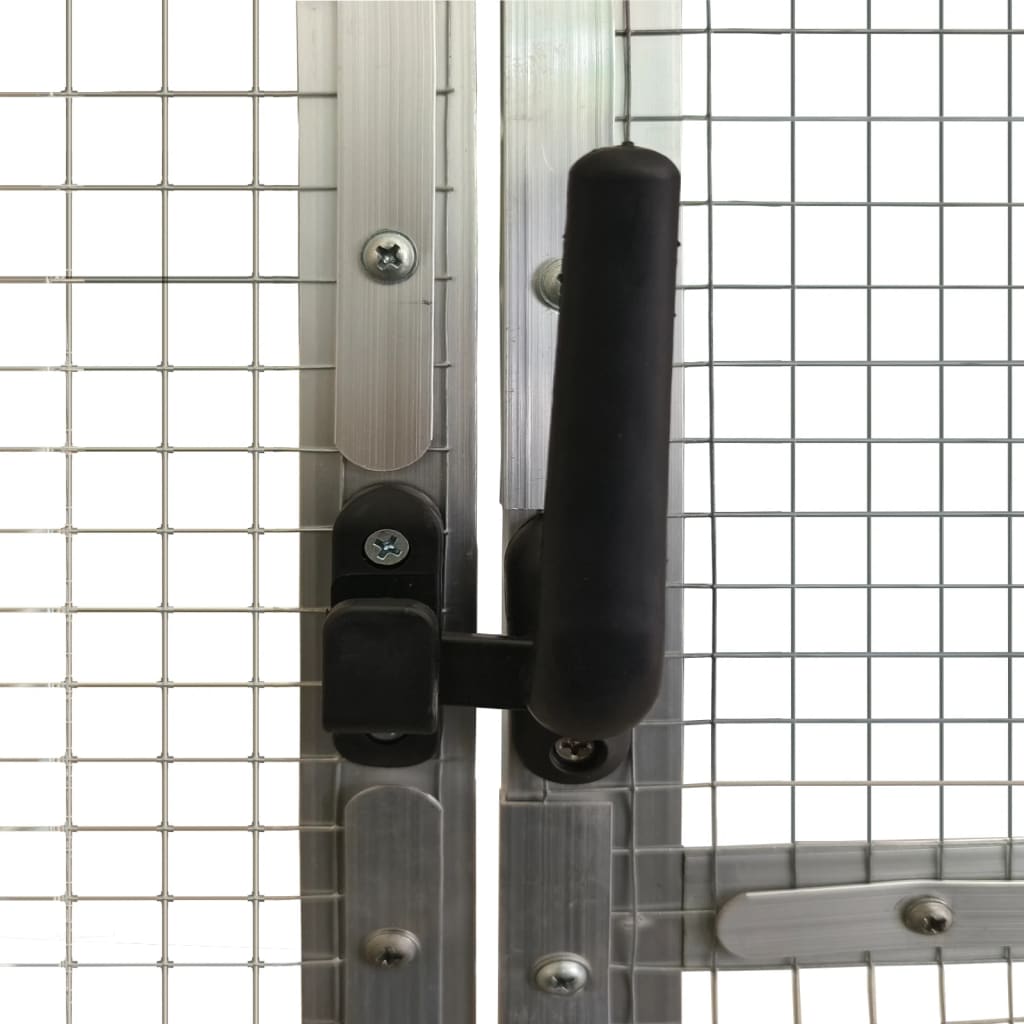 Voliera Argento 1,79x4x1,85 M In Alluminio - Image 5