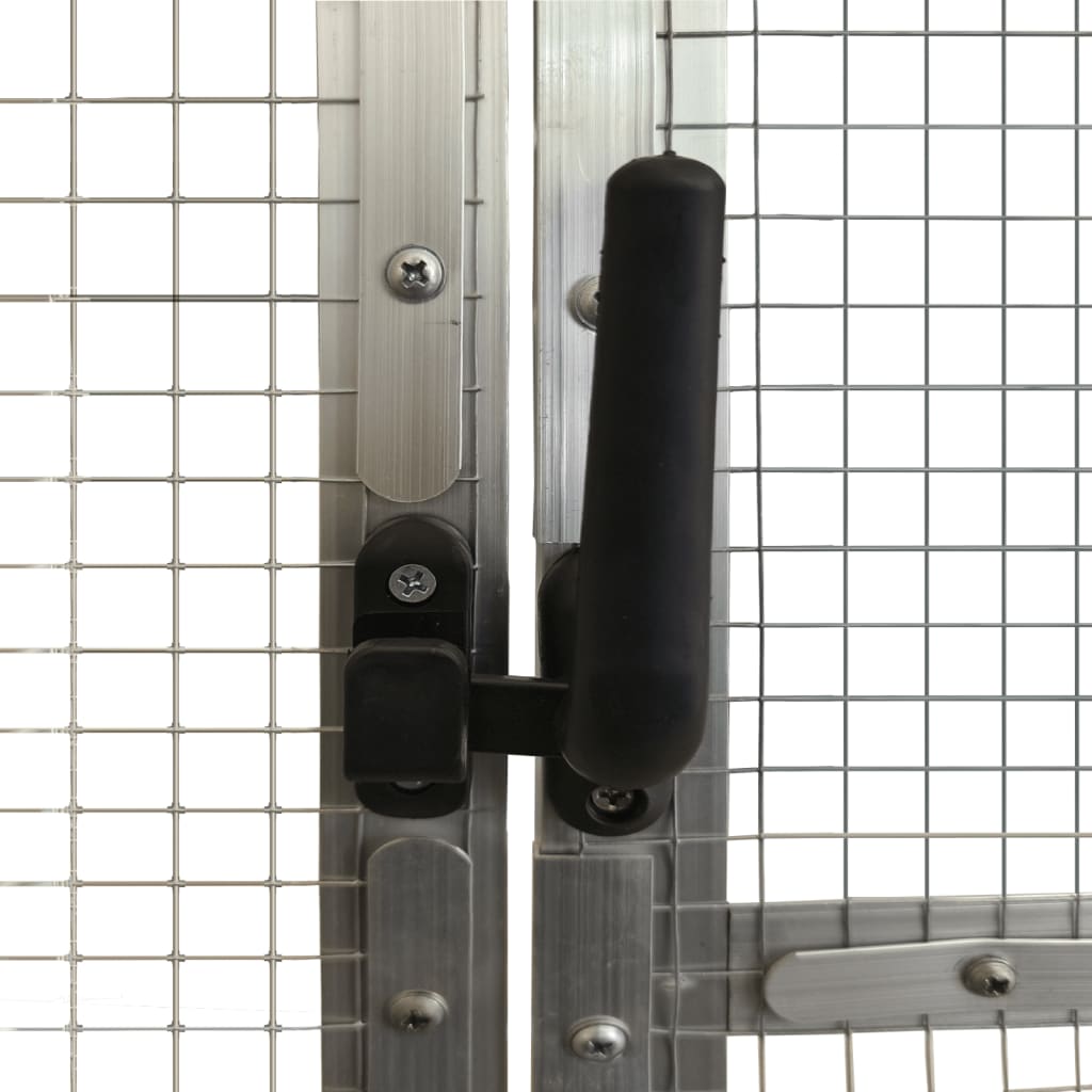 Voliera Argento 1,79x3x1,85 M In Alluminio - Image 5