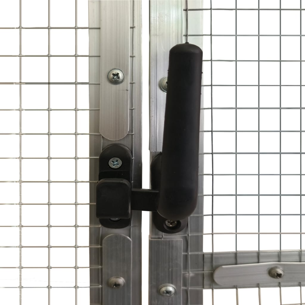 Voliera Argento 1,79x6x1,85 M In Alluminio - Image 5