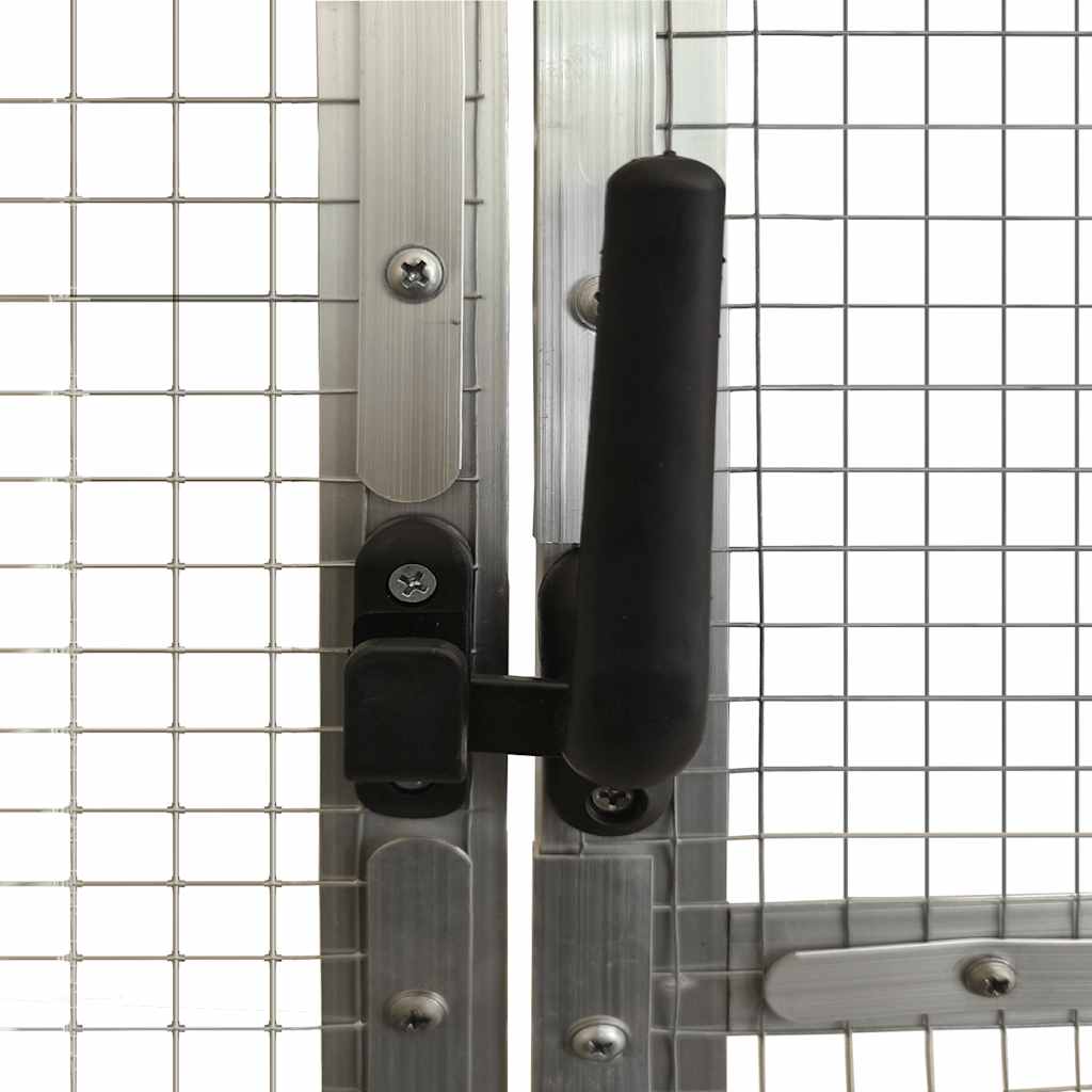 Voliera Argento 1,79x2x1,85 M In Alluminio - Image 5