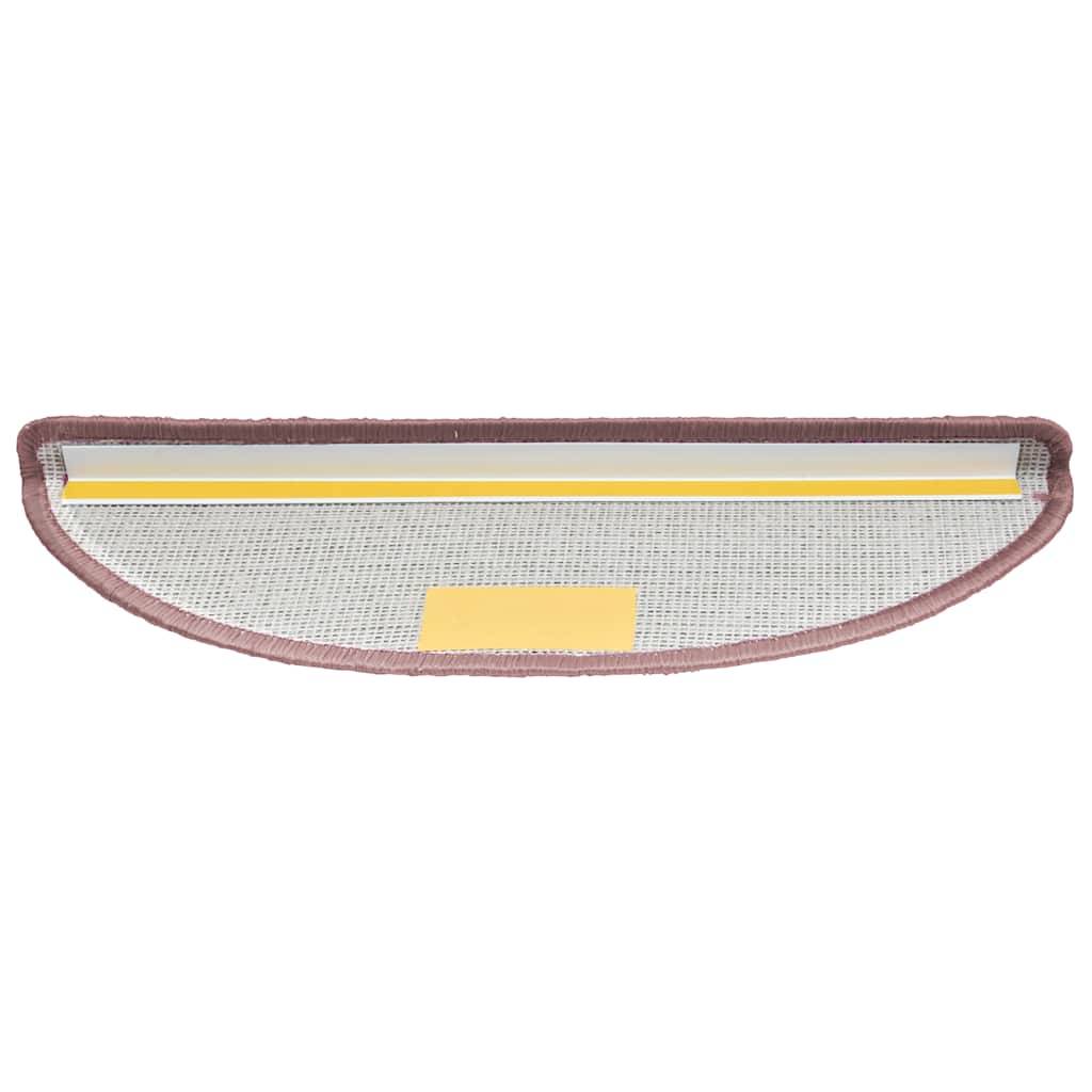 Tappetini Per Scale 30 Pz 65x21x4 Cm Rosa Chiaro Semicircolari Grandi - Image 4