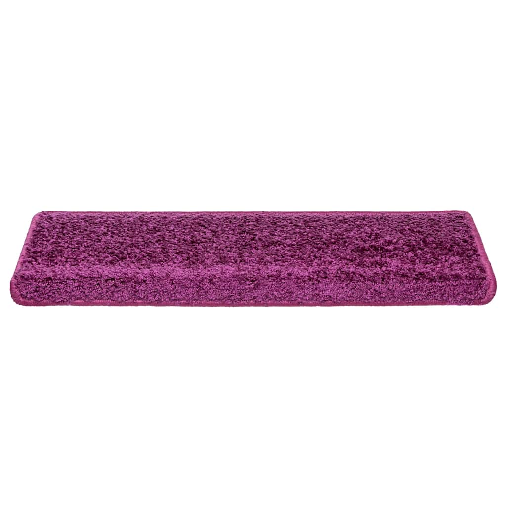 Tappetini Per Scale 20 Pz 65x21x4 Cm Viola Bordo Rettangolare - Image 3