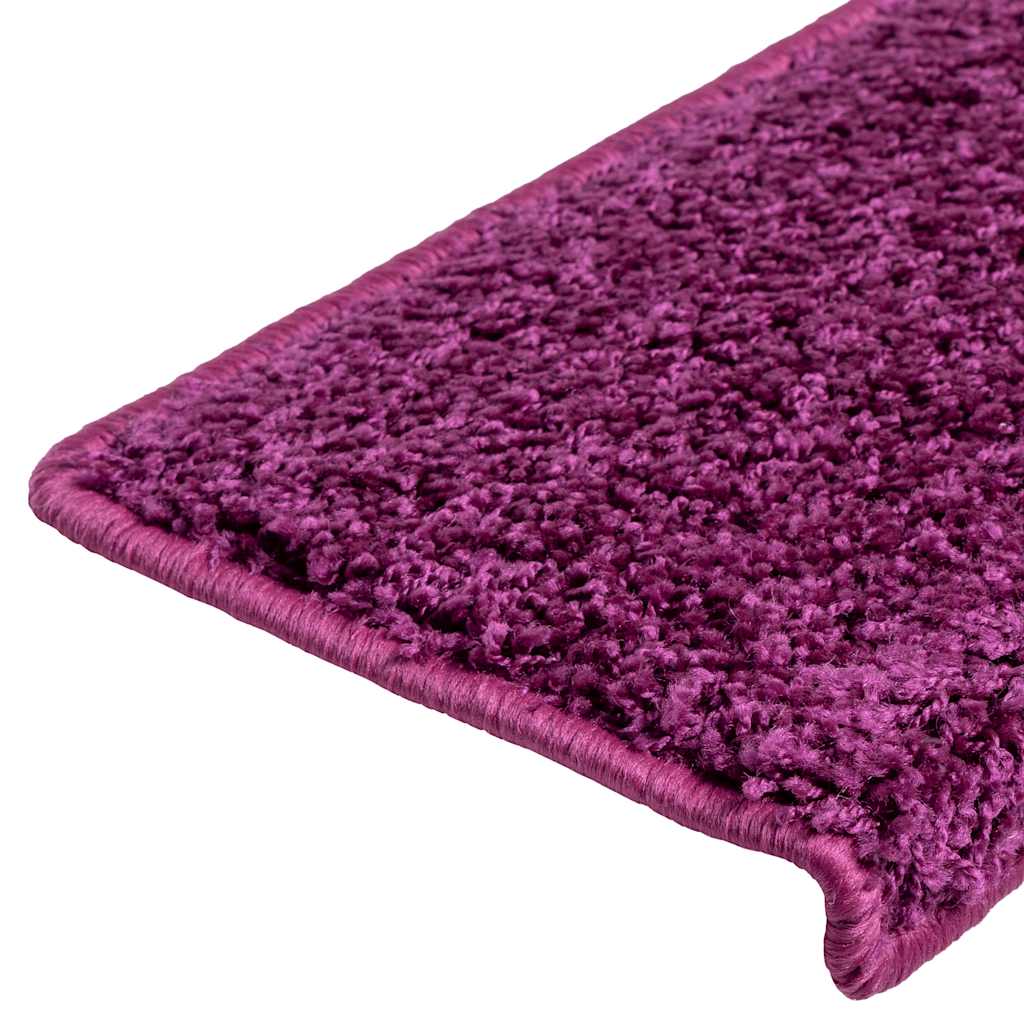 Tappetini Per Scale 20 Pz 65x21x4 Cm Viola Bordo Rettangolare - Image 5