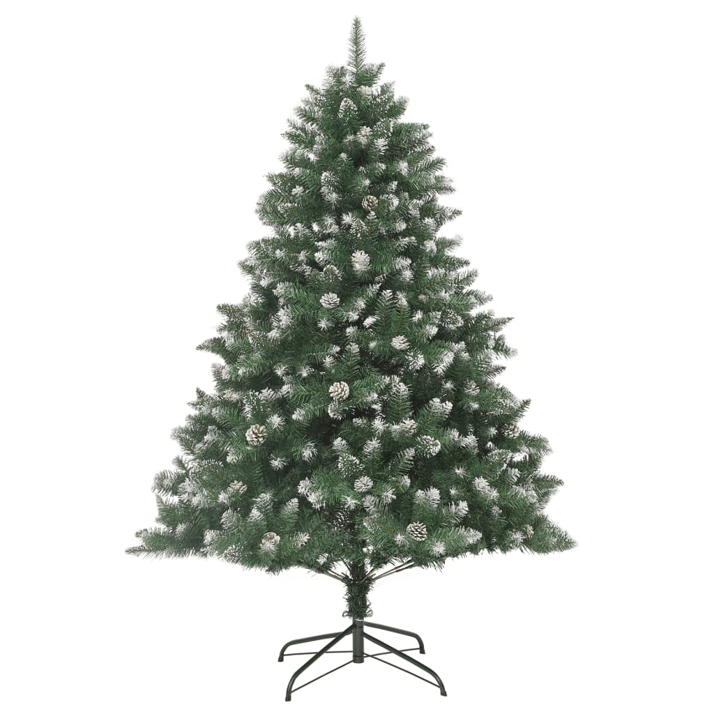 Albero Di Natale Artificiale Con Base 240 Cm Pvc