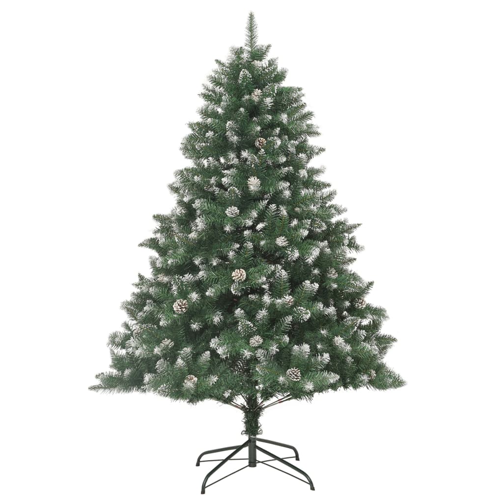 Albero Di Natale Artificiale Con Base 180 Cm Pvc