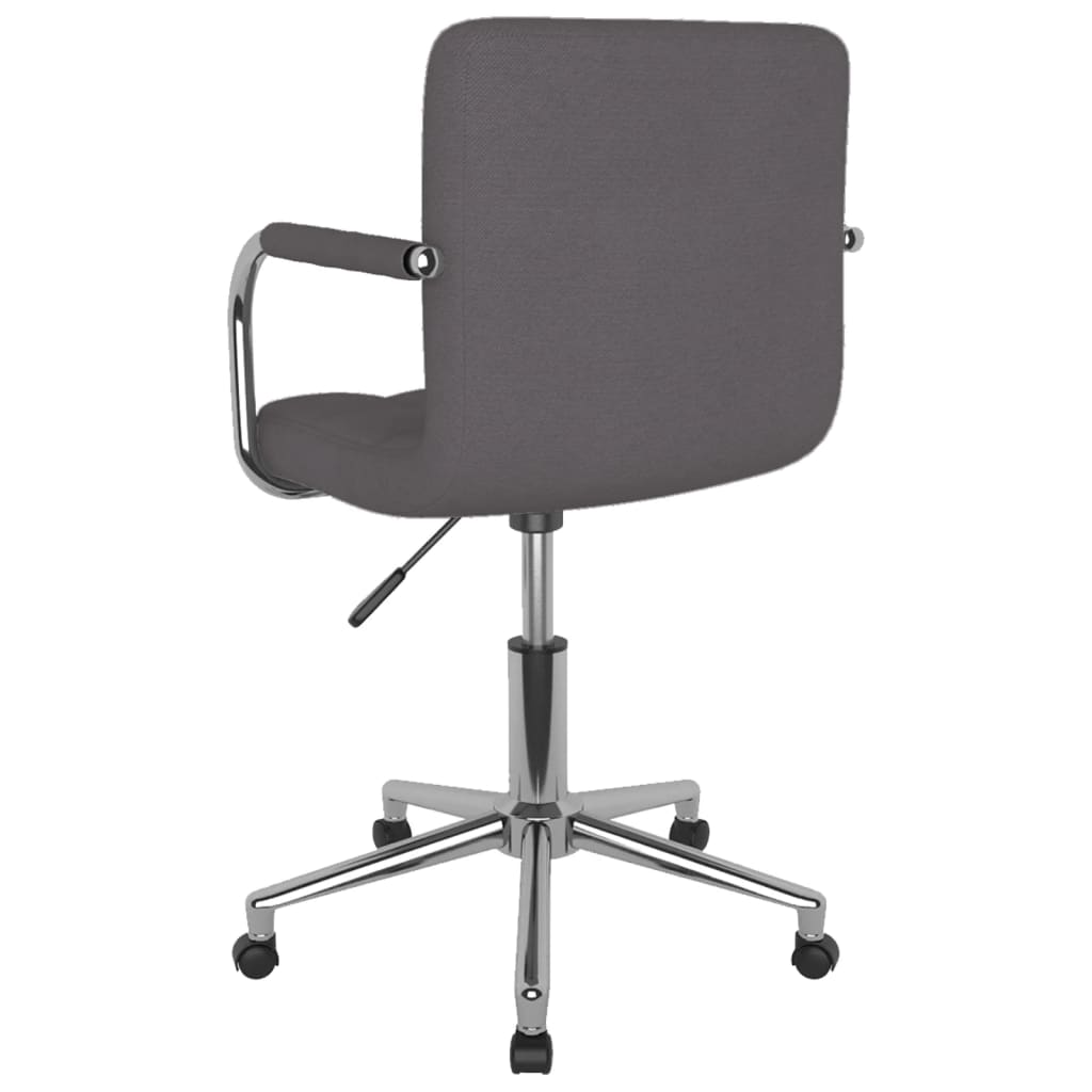Sedia Da Ufficio Girevole Tortora In Tessuto - Image 4
