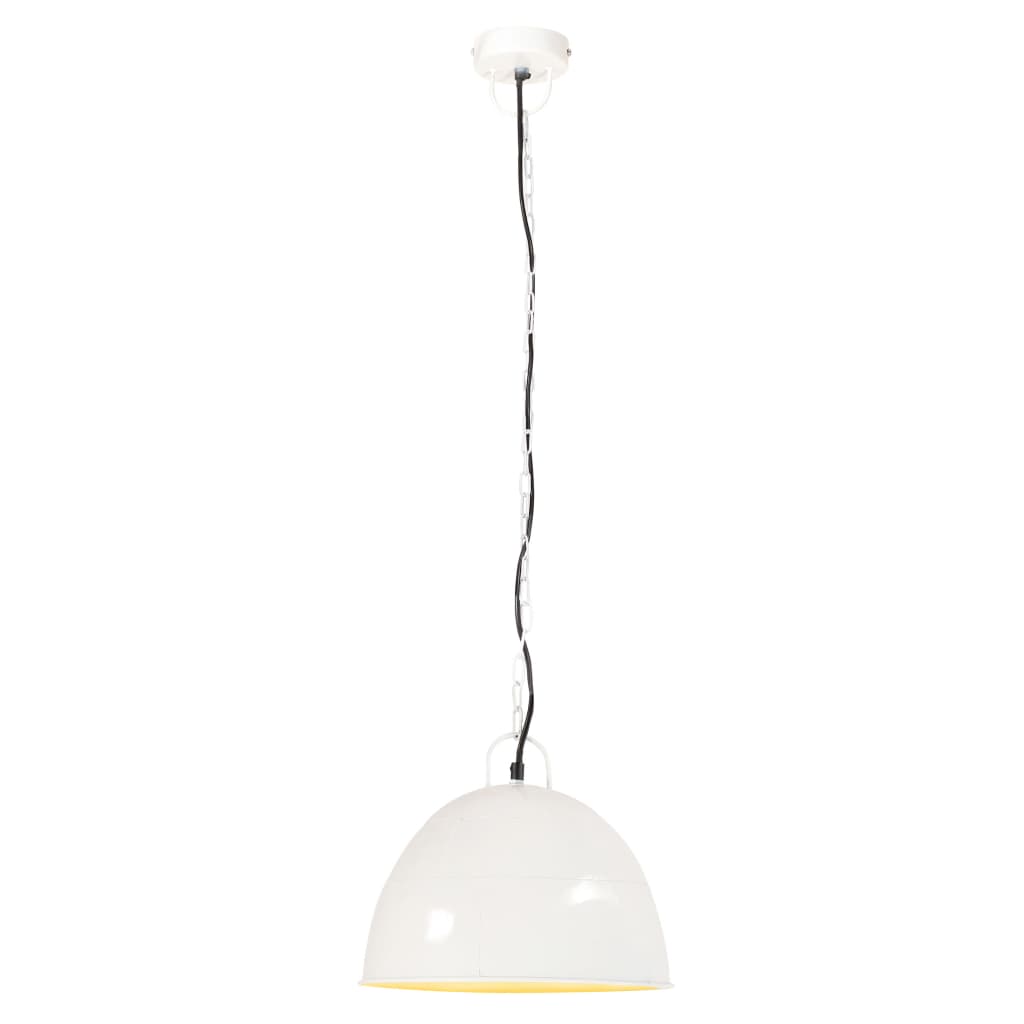 Lampada Industriale Vintage 25 W Bianca Rotonda 31 Cm E27