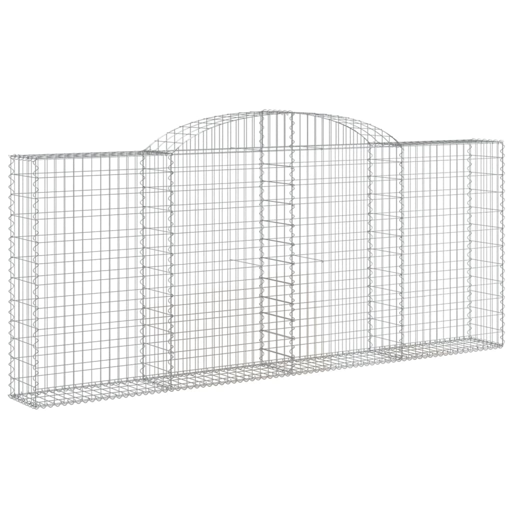 Cesti Gabbioni Ad Arco 20 Pz 300x30x120/140 Cm Ferro Zincato - Image 3