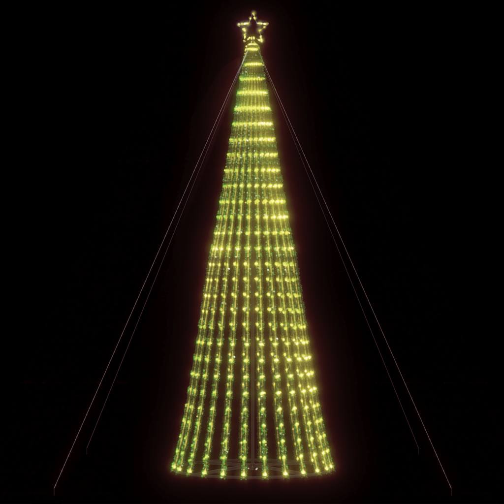 Albero Di Natale A Led 1028 Led Bianco Caldo 403 cm
