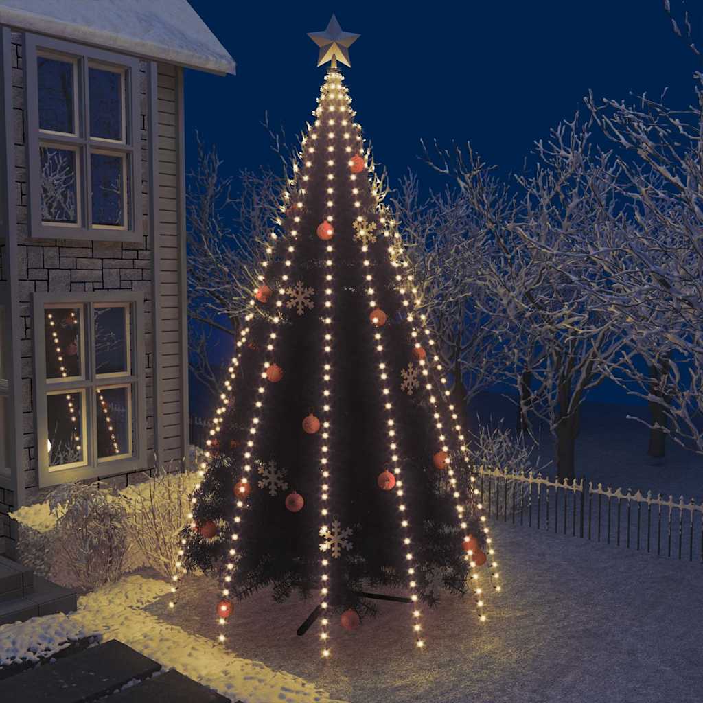 Rete Di Luci Per Albero Di Natale Con 500 Led 500 cm