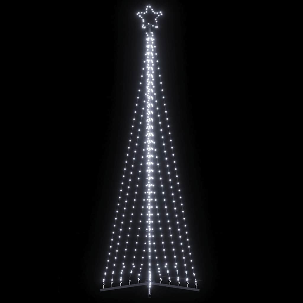 Albero Di Natale A Led 495 Led Bianco Freddo 300,5 cm