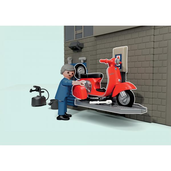 Playmobil - 71620 - Garage Vespa Retrò - Image 4