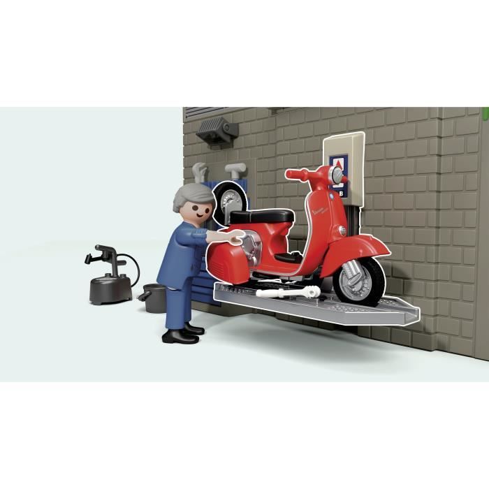Playmobil - 71620 - Garage Vespa Retrò - Image 5