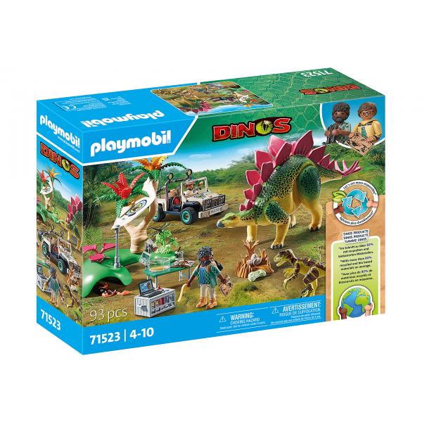 Playmobil 71523 Campo Degli Esploratori Di Dinosauri