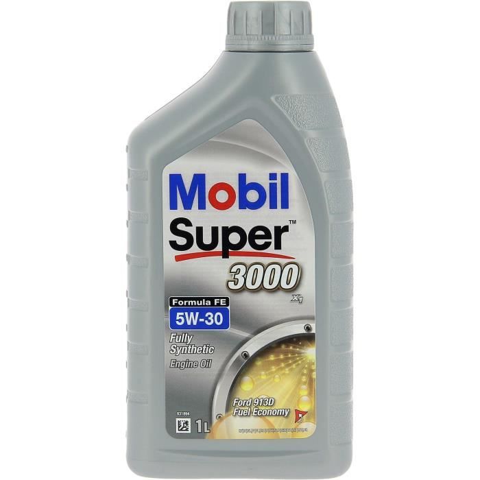Tanica Per Olio Motore - Mobil - S3000 5w30 Fe - 1 L - 4 Stagioni