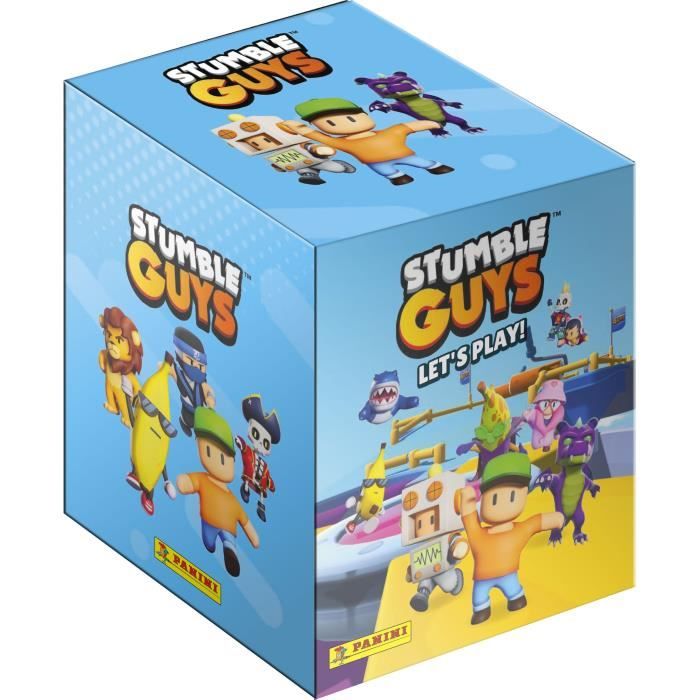 Scatola Di Adesivi - Panini - Stumble Guys - 36 Tasche - Collezione Ufficiale