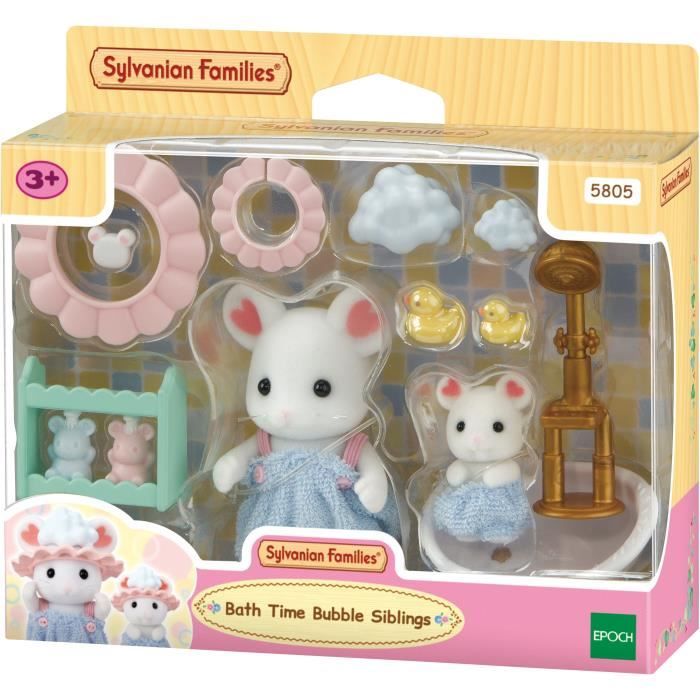Il Bagno Di Marshmallow Dei Fratelli Topi - Sylvanian Families - 5805