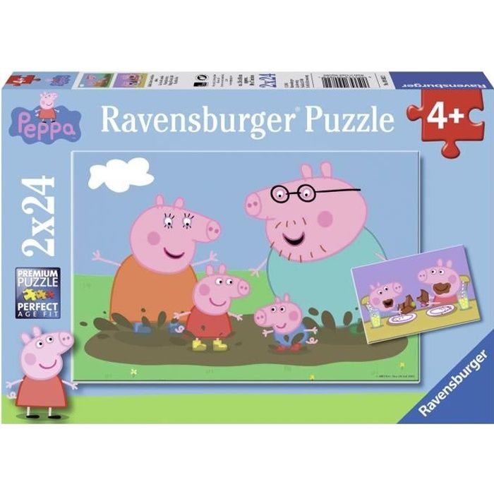 Pezzi 2x24 Peppa Pig