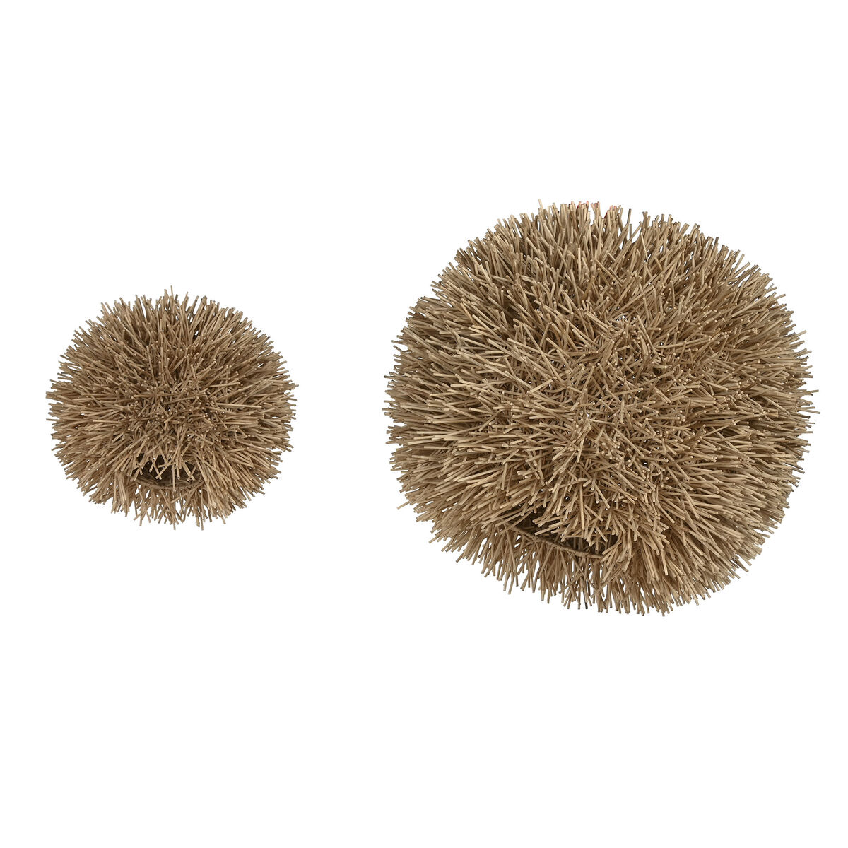 Paralume Home Esprit Naturale Bambù 66 X 66 X 52 cm