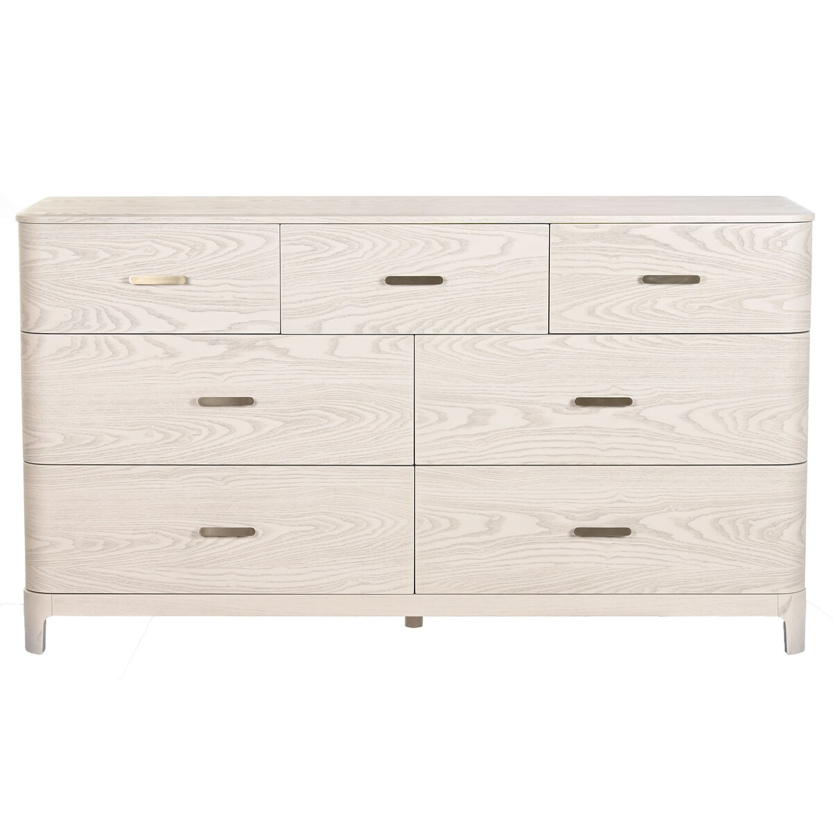 Cassettiera Home Esprit Grigio Chiaro 165 X 48,3 X 92,5 cm