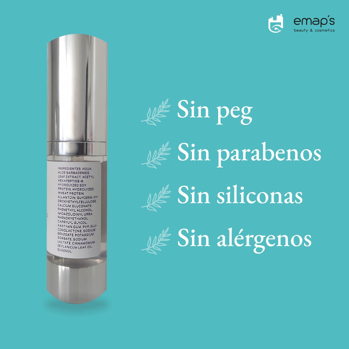Siero Viso Emap's Beauty & Cosmetics 15 Ml Acido Ialuronico - Image 3