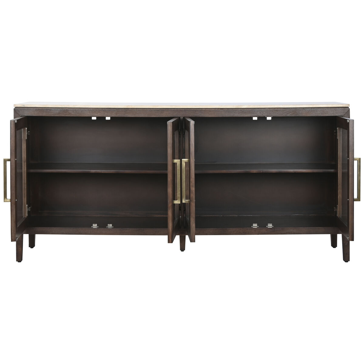 Credenza Home Esprit Marmo Legno Di Mango 180 X 40 X 85 cm - Image 3