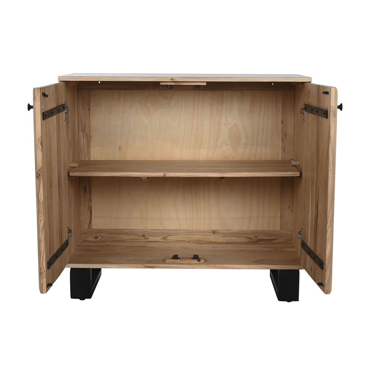 Credenza Home Esprit Metallo Acacia 88 X 40 X 80 cm - Image 3