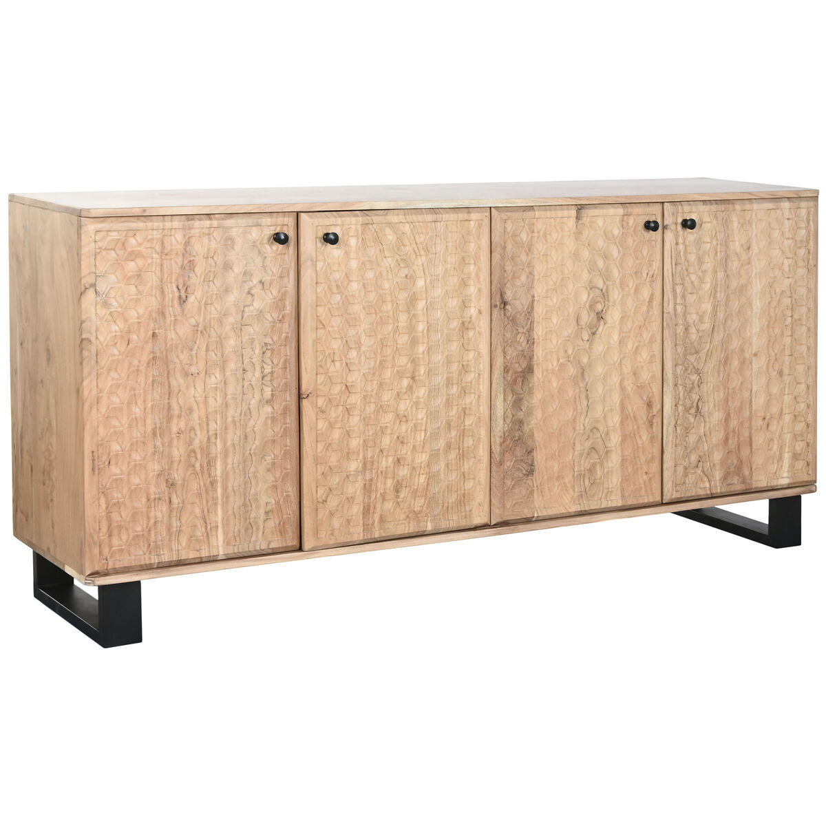 Credenza Home Esprit Metallo Acacia 170 X 40 X 80 cm