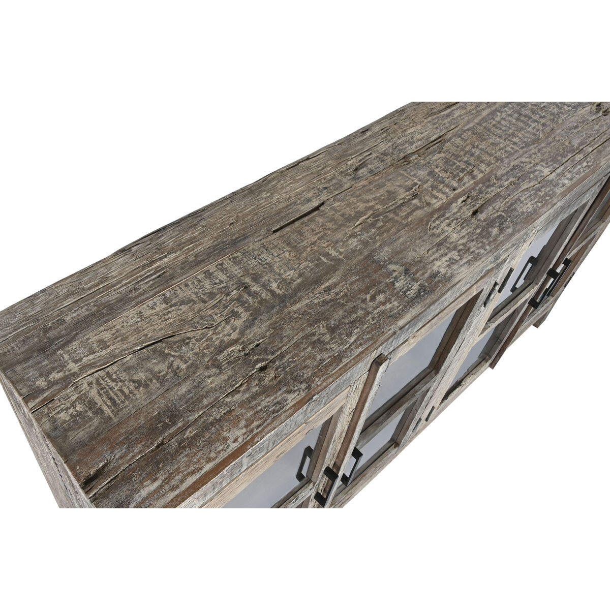 Credenza Home Esprit Bianco Marrone Legno Riciclato 170 X 40 X 90 cm - Image 4