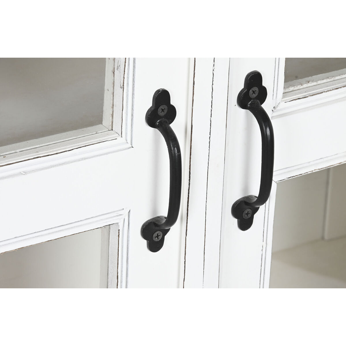 Credenza Home Esprit Bianco Cristallo Legno Di Mango 180 X 40 X 100 cm - Image 4