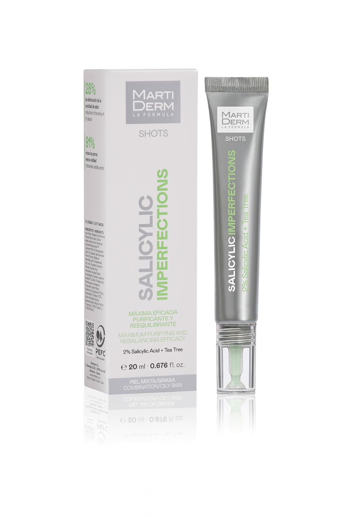 Gel Detergente Purificante Martiderm Shot