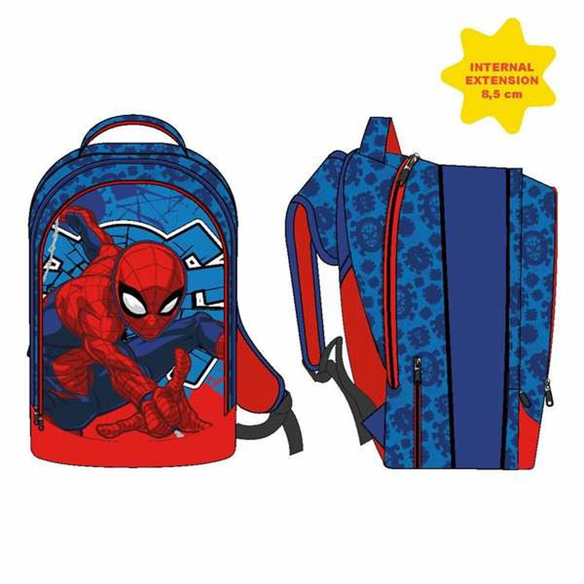 Zaino Scuola SpideR-Man Rosso 41 cm - Image 3