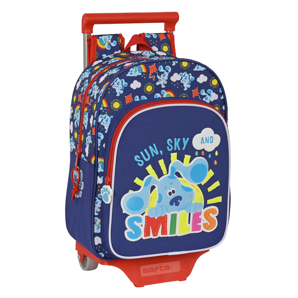 Trolley Per La Scuola Blue's Clues Blu Marino (26 X 34 X 11 Cm)