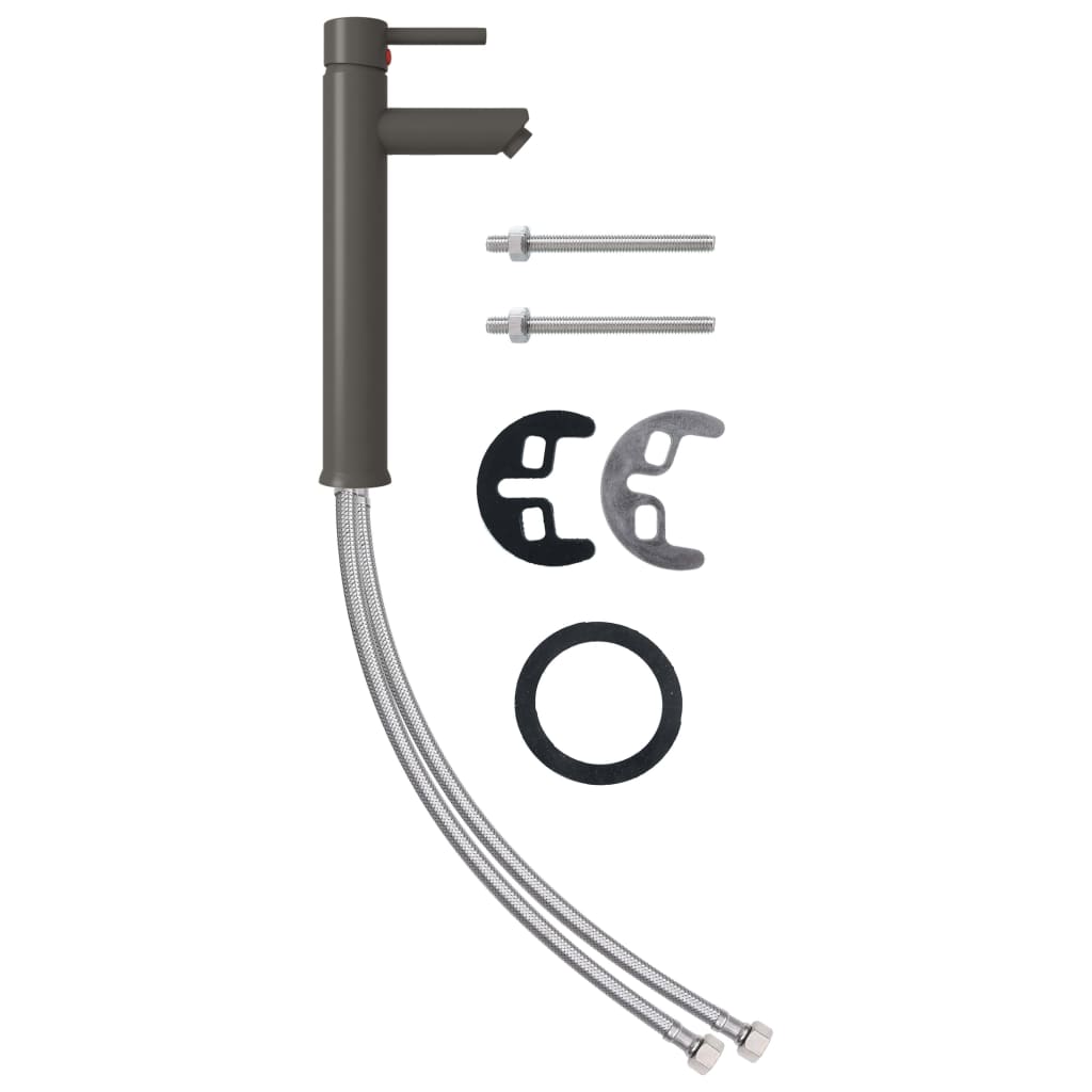 Lavandino Con Rubinetto E Piletta In Vetro Temperato Satinato - Image 4