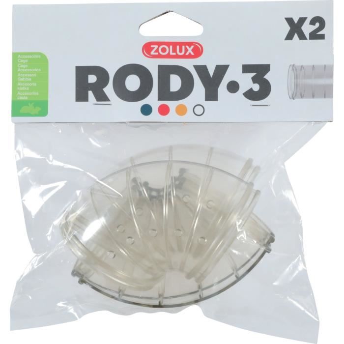 Zolux Tubo Per Roditori Per Gabbia Per Roditori Rody3 - Roylounge - 2 Pezzi